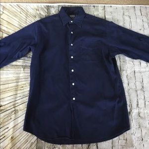 Men’s Ralph Lauren Silk Blend Shirt Size Medium